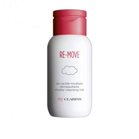 Clarins MyClarins Re-Move Micellar Cleansing Milk i gruppen Ansikte / Rengöringsritualen / Ansiktsrengöring / Mogen hud hos Hudotekets Webshop (20305 000-9)